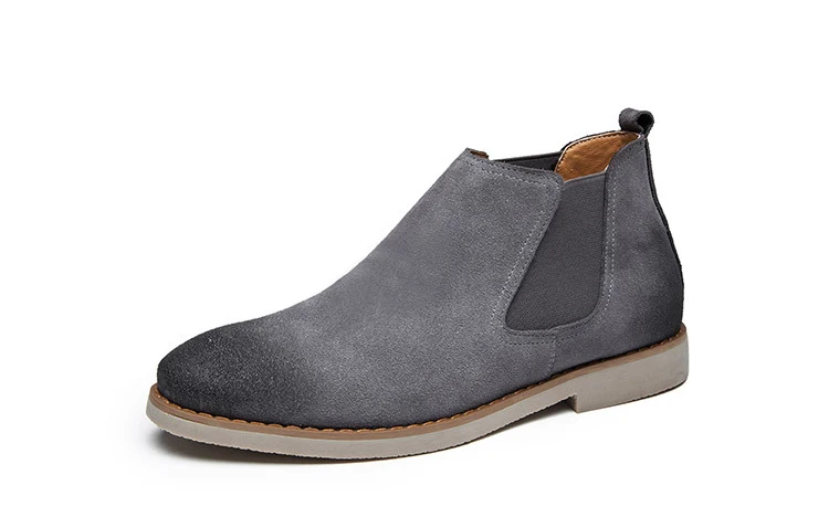 gray boots 
