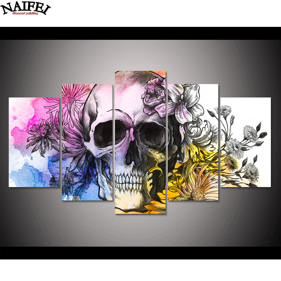 5pcs,diamond embroidery Skull with flowers,5d diamond painting,full diamond mosaic picture of rhinestones cross-stitch gift
5pcs,diamond embroidery Skull with flowers,5d diamond painting,full diamond mosaic picture of rhinestones cross-stitch gift