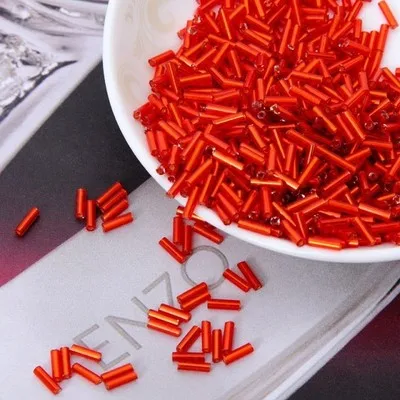 2017 Hot Sale 2*6MM 60G/1440Pcs Glass Seed Bugle Beads Silver Core Czech Jewelry Garment Accessories Red
2017 Hot Sale 2*6MM 60G/1440Pcs Glass Seed Bugle Beads Silver Core Czech Jewelry Garment Accessories Red