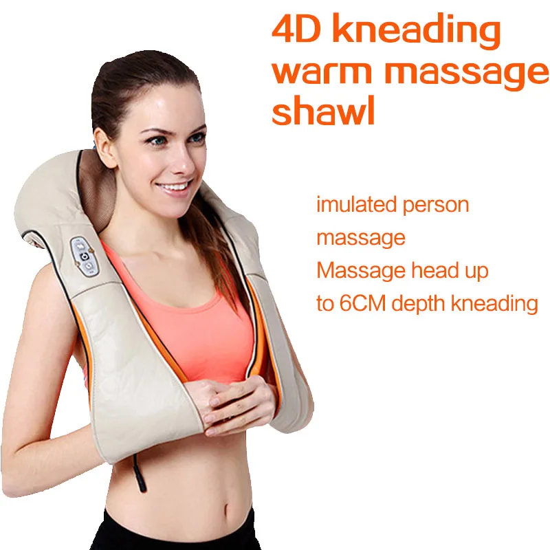 U Shape Electrical Shiatsu Back Neck Shoulder Body Massager Infrared Heated Kneading Car/Home Massagem
U Shape Electrical Shiatsu Back Neck Shoulder Body Massager Infrared Heated Kneading Car/Home Massagem