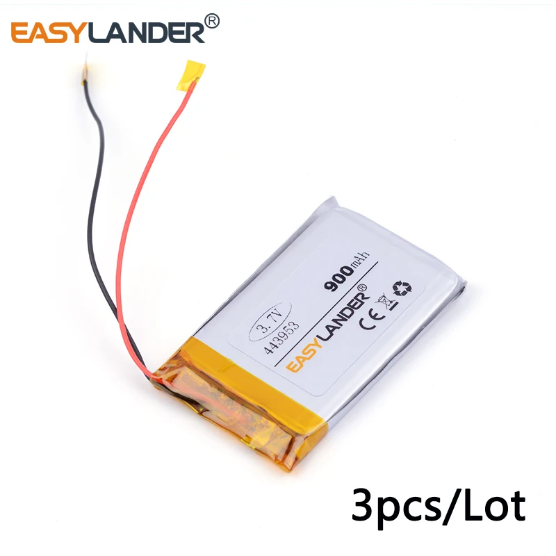 3 шт./лот 3,7 v литий-ионный полимерный аккумулятор 900mAh 443953 Taipower M31 литий-полимерный аккумулятор
3 шт./лот 3,7 v литий-ионный полимерный аккумулятор 900mAh 443953 Taipower M31 литий-полимерный аккумулятор