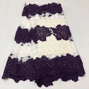 High Quality African Lace Fabric 2019 Latest African Guipure Lace with stones Nigerian cord Lace Fabric 5yards
High Quality African Lace Fabric 2019 Latest African Guipure Lace with stones Nigerian cord Lace Fabric 5yards