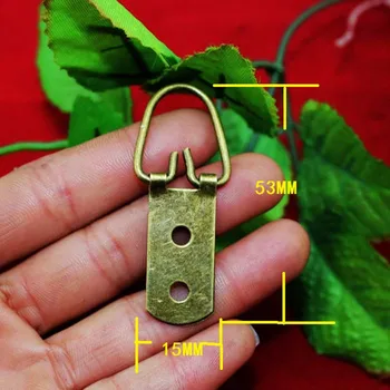 Wholesale Bronze Tone Hanging Picture Oil Painting Mirror Frame 2 Holes Hooks Hangers With Screws,53*15mm,200Pcs
Wholesale Bronze Tone Hanging Picture Oil Painting Mirror Frame 2 Holes Hooks Hangers With Screws,53*15mm,200Pcs
