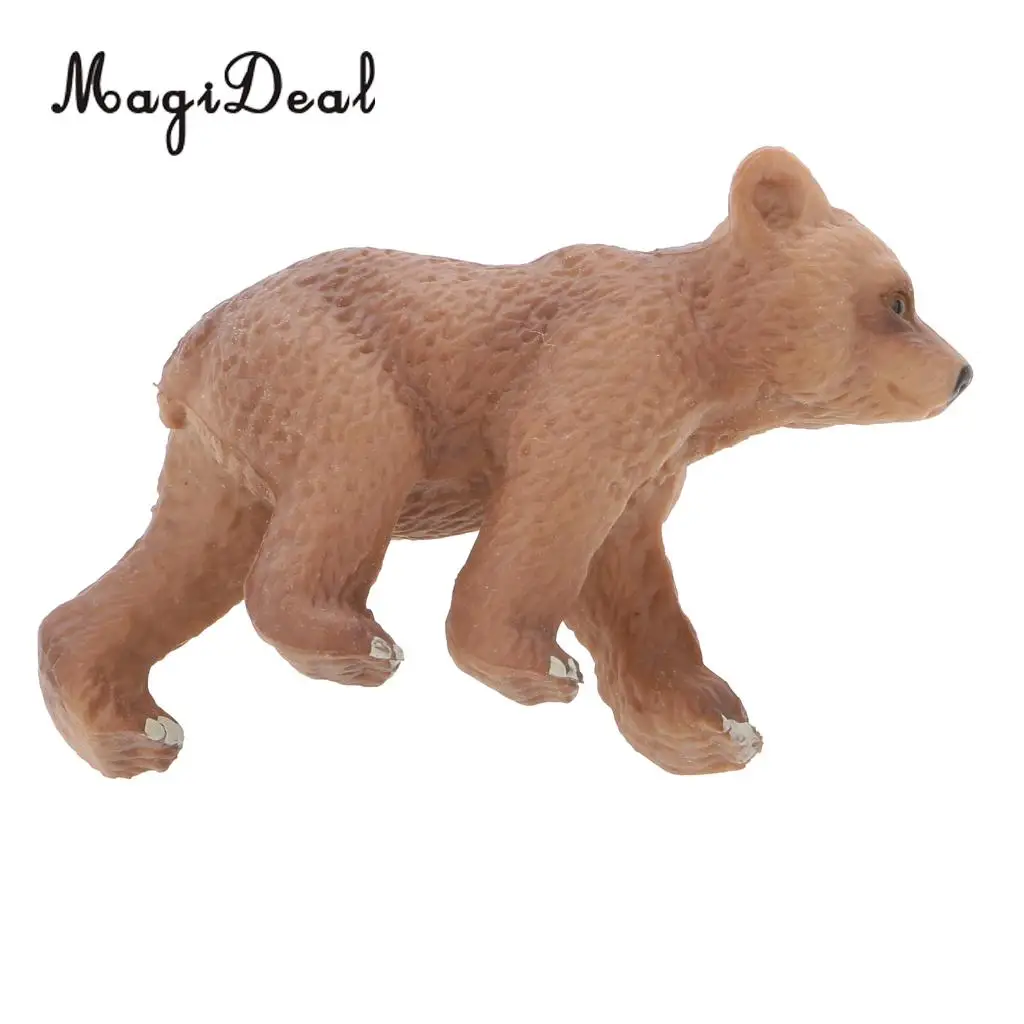 1Pc Realistic Female Gorilla With Baby Wild Wildlife Zoo Animal Figurine Model Kids Children Baby Toy Home Desk Decor