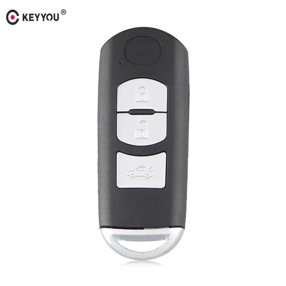 KEYYOU 3 Buttons Replacement Remote Car Key Shell Case Fob For Mazda M2 M3 M5 M6 CX-7 CX-9 Keyless Entry Key With Uncut Blade
KEYYOU 3 Buttons Replacement Remote Car Key Shell Case Fob For Mazda M2 M3 M5 M6 CX-7 CX-9 Keyless Entry Key With Uncut Blade