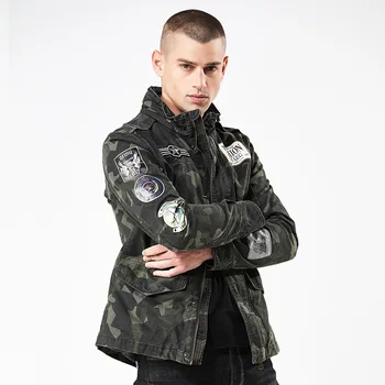 New Men's blazer American European street style camouflage spring autumn cotton jacket Dropshipping top coat fashion clothes
New Men's blazer American European street style camouflage spring autumn cotton jacket Dropshipping top coat fashion clothes