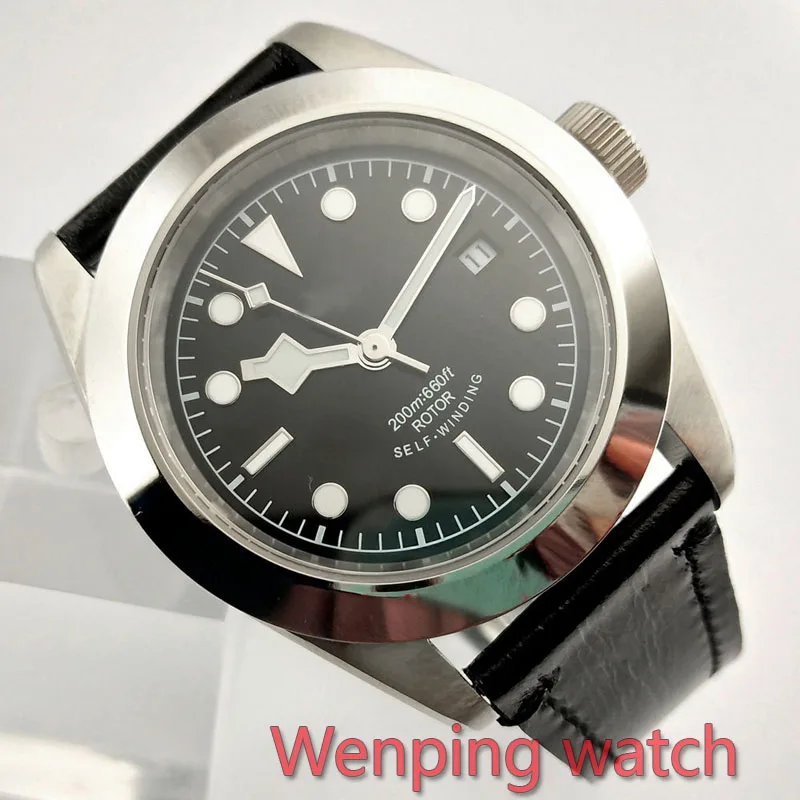 W2502 Corgeut 41mm Polished Black series Dial Automatic Design Clock Leather Mechanical Wrist Watches
W2502 Corgeut 41mm Polished Black series Dial Automatic Design Clock Leather Mechanical Wrist Watches