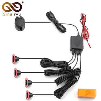 Sinairyu Car Parking Sensors PARKTRONIC 4 Adjustab 16mm Flat Sensors Reverse Backup Radar Sound Adjustable Sound Black/white
Sinairyu Car Parking Sensors PARKTRONIC 4 Adjustab 16mm Flat Sensors Reverse Backup Radar Sound Adjustable Sound Black/white