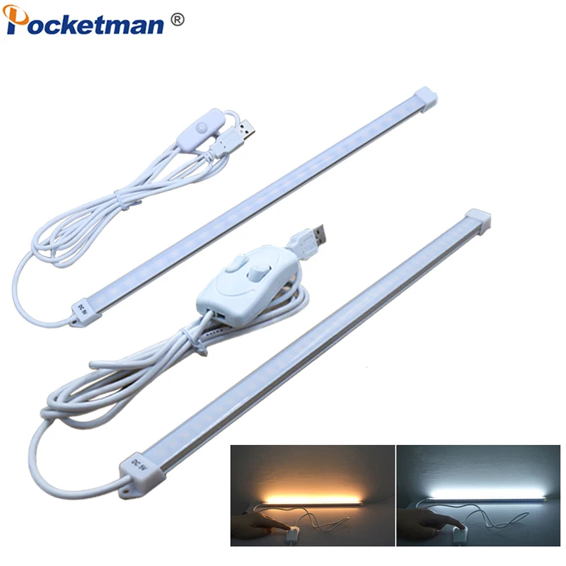 Portable USB LED Bar lights Rigid Strip Night light DC5V 2835SMD 30LEDs 15LEDs Desk lamp with Switch ON/OFF For Reading bulb
Portable USB LED Bar lights Rigid Strip Night light DC5V 2835SMD 30LEDs 15LEDs Desk lamp with Switch ON/OFF For Reading bulb