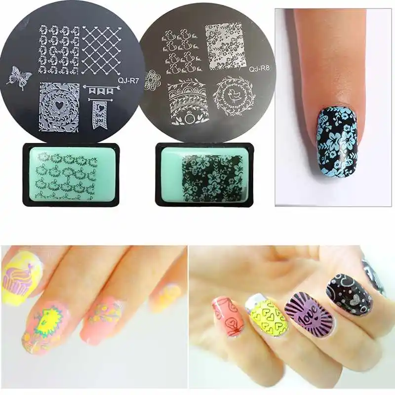 ELECOOL 1pc New Design Nail Art Template Metal Round Image Plate Stamp Stamping DIY Nail Polish Print Stencil Nail Tools Random
ELECOOL 1pc New Design Nail Art Template Metal Round Image Plate Stamp Stamping DIY Nail Polish Print Stencil Nail Tools Random