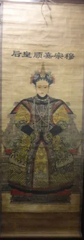 FREE SHIPPING Chinese Collectible old scroll painting QING Dynasty Queen TongZhi 68 * 24inch
FREE SHIPPING Chinese Collectible old scroll painting QING Dynasty Queen TongZhi 68 * 24inch