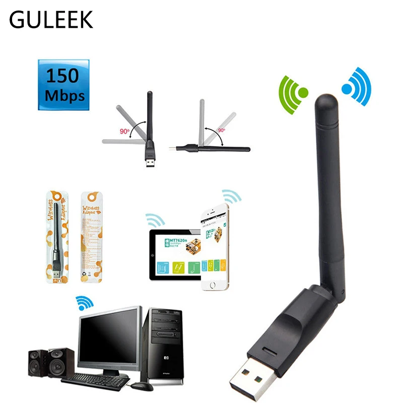 Small Adapter Smart Adjustable Cheap 2.4Ghz 150Mbps USB Wifi Adapter High Gain Wireless Network Dongle
Small Adapter Smart Adjustable Cheap 2.4Ghz 150Mbps USB Wifi Adapter High Gain Wireless Network Dongle