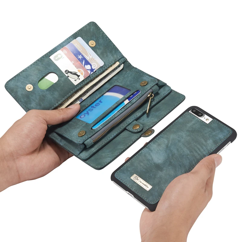 Luxury Leather Flip Cover Phone Case For Iphone 7 8 Plus Fundas Removable Coque for IPhone 8 7 Phone Bag Wallet with Card Slots
Luxury Leather Flip Cover Phone Case For Iphone 7 8 Plus Fundas Removable Coque for IPhone 8 7 Phone Bag Wallet with Card Slots