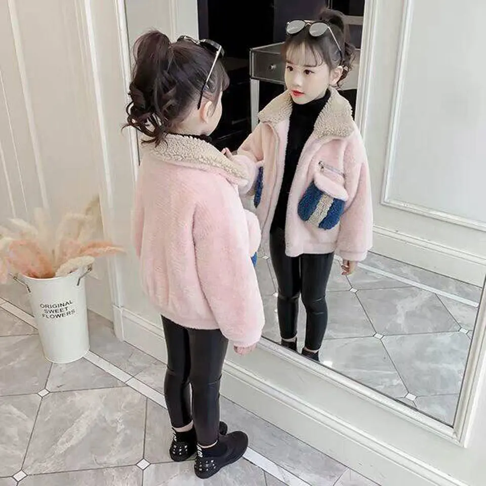 Style Winter Coats For Girls Baby Girls Warm Fur Bunny Wool Coats High Quality Girls Outerwear & Coats Children Toddler Top 4-12
Style Winter Coats For Girls Baby Girls Warm Fur Bunny Wool Coats High Quality Girls Outerwear & Coats Children Toddler Top 4-12