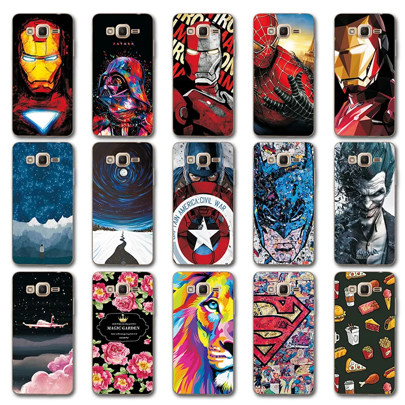 For Samsung Galaxy J2 Prime G532F Silicone Phone Case Cover For Samsung J2Prime 5.0 inch Novelty Avengers Phone Shell Capa
For Samsung Galaxy J2 Prime G532F Silicone Phone Case Cover For Samsung J2Prime 5.0 inch Novelty Avengers Phone Shell Capa