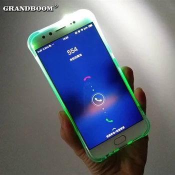 50pcs Incoming Call Light Remind Soft TPU Case For Samsung Galaxy J7 J5 Prime LED Flash Light Up Clear Protect Cover
50pcs Incoming Call Light Remind Soft TPU Case For Samsung Galaxy J7 J5 Prime LED Flash Light Up Clear Protect Cover