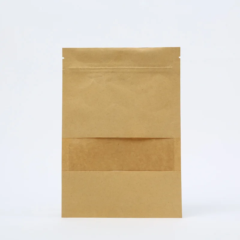 10Pcs/ Lot 12*20 Snack Storage Kraft Paper Zipper Packing Pack Bag Heat Seal Zip Lock Pouches Package With Window
10Pcs/ Lot 12*20 Snack Storage Kraft Paper Zipper Packing Pack Bag Heat Seal Zip Lock Pouches Package With Window