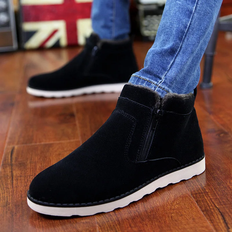 winter boots men warm shoes 2018 Top Fashion New Casual with short plush ankle snow boots zipper winter shoes men
winter boots men warm shoes 2018 Top Fashion New Casual with short plush ankle snow boots zipper winter shoes men