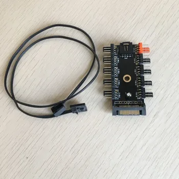 PC Computer SATA 1 to 10 Multi Way Splitter mainboard cpu Cooler Cooling Fan Hub 3pin 12V Power Socket PCB Adapter
PC Computer SATA 1 to 10 Multi Way Splitter mainboard cpu Cooler Cooling Fan Hub 3pin 12V Power Socket PCB Adapter