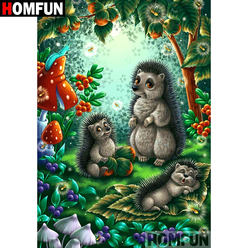 HOMFUN 5D DIY Diamond Painting Full Square/Round Drill "Cartoon hedgehog" Embroidery Cross Stitch gift Home Decor Gift A08595
HOMFUN 5D DIY Diamond Painting Full Square/Round Drill "Cartoon hedgehog" Embroidery Cross Stitch gift Home Decor Gift A08595