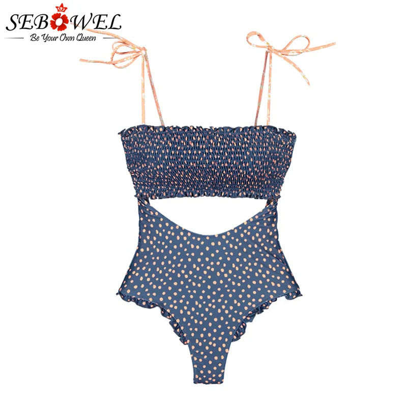 Blue-Smocked-One-Piece-Swimsuit-LC411558-5-5