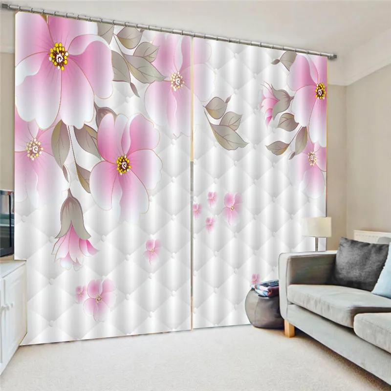 Customized Flower print Luxury Decor 3D Blackout Window Curtain Drapes For Living room Bed room Hotel Wall Tapestry Oct24
Customized Flower print Luxury Decor 3D Blackout Window Curtain Drapes For Living room Bed room Hotel Wall Tapestry Oct24