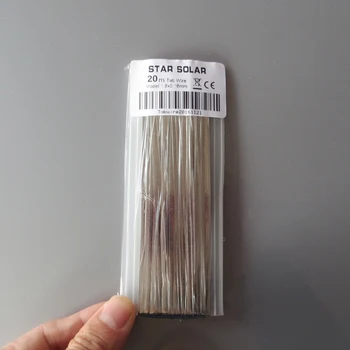 20 Meters / Lot 1.80x0.16mm solar bus bar wire for PV Ribbon Tabbing wire 20m tab wire TUV approved 
20 Meters / Lot 1.80x0.16mm solar bus bar wire for PV Ribbon Tabbing wire 20m tab wire TUV approved