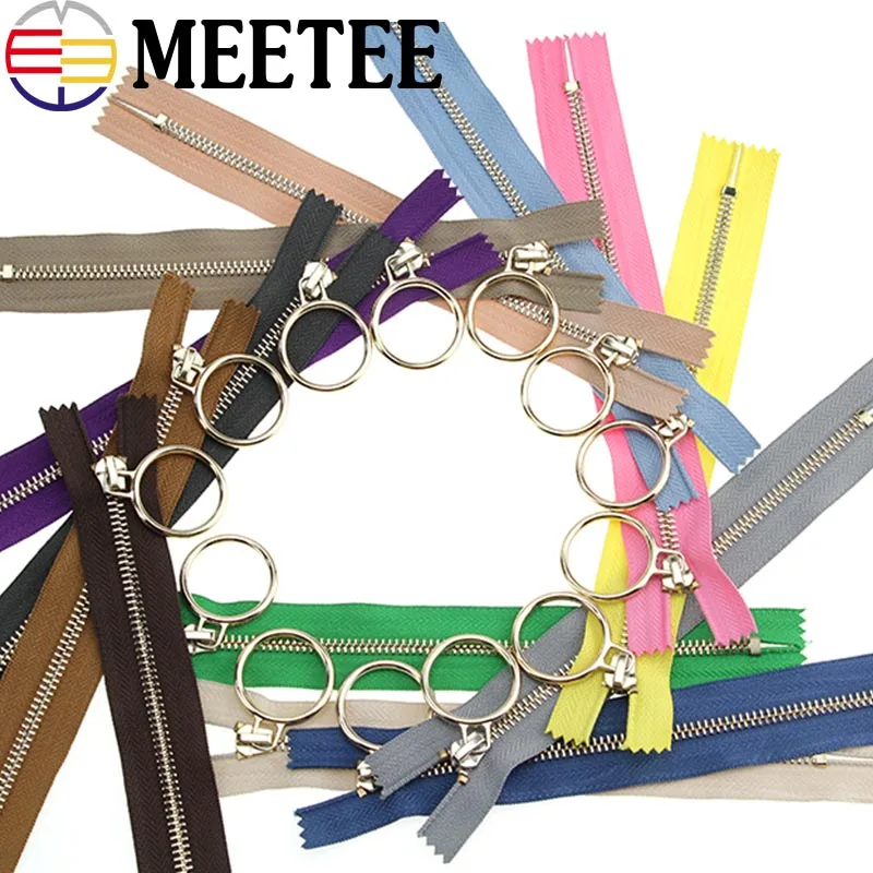 2Pcs 5# 20CM Eco-friendly Metal Zipper For Bag Gold Teeth Close-end Skirts Zippers for Sewing DIY Garment Accessories
2Pcs 5# 20CM Eco-friendly Metal Zipper For Bag Gold Teeth Close-end Skirts Zippers for Sewing DIY Garment Accessories