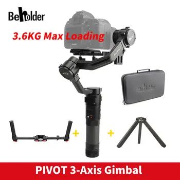 Beholder PIVOT 3-Axis Handheld Gimbal Camera Stabilizer for All DSLR Mirrorless Camera Canon 5D2/5D3/5D4 VS Zhiyun Crane 2
Beholder PIVOT 3-Axis Handheld Gimbal Camera Stabilizer for All DSLR Mirrorless Camera Canon 5D2/5D3/5D4 VS Zhiyun Crane 2