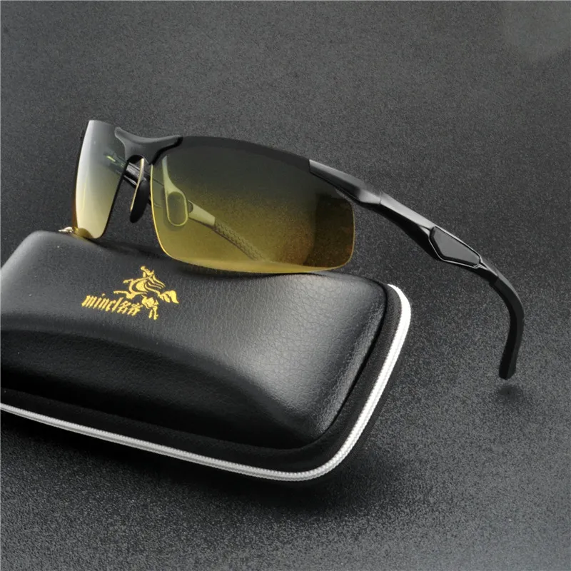 Day and Night Vision Glasses for Driving Polarized Yellow Frameless Sunglasses Men Genuine Aluminum Driver Goggles Sunglas FML
Day and Night Vision Glasses for Driving Polarized Yellow Frameless Sunglasses Men Genuine Aluminum Driver Goggles Sunglas FML