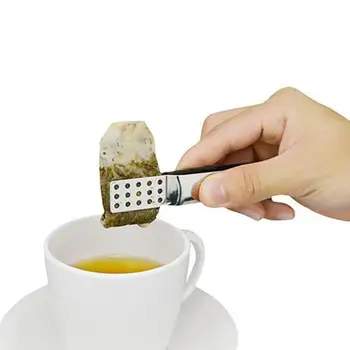 Stainless Steel Tea Bag Clip Ice Block Food Clamp Tong Folder Squeezer Tool Tea Bag Tong Squeezer Kitchen Accessories
Stainless Steel Tea Bag Clip Ice Block Food Clamp Tong Folder Squeezer Tool Tea Bag Tong Squeezer Kitchen Accessories