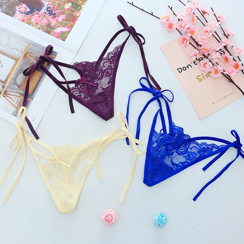 6pcs/lot Bandage female Underwear Women lace Panties Thong girls sexy g-strings lovely teenage bow bragas 7 colors fashion XS-xL
6pcs/lot Bandage female Underwear Women lace Panties Thong girls sexy g-strings lovely teenage bow bragas 7 colors fashion XS-xL