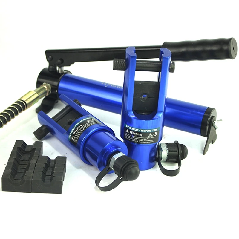 Aluminum Alloy Hydraulic cable crimping tools crimping pliers with hand pump 10-300mm2 FYQ-300AL
Aluminum Alloy Hydraulic cable crimping tools crimping pliers with hand pump 10-300mm2 FYQ-300AL