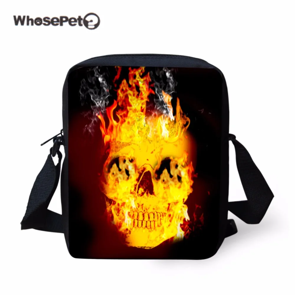 WHOSEPET Fire Skull Boys Cool Messenger Bag Casual Mini Schoolbag Travel Iphone Crossbody Purse Leisure Sling Bag for Kids New
WHOSEPET Fire Skull Boys Cool Messenger Bag Casual Mini Schoolbag Travel Iphone Crossbody Purse Leisure Sling Bag for Kids New