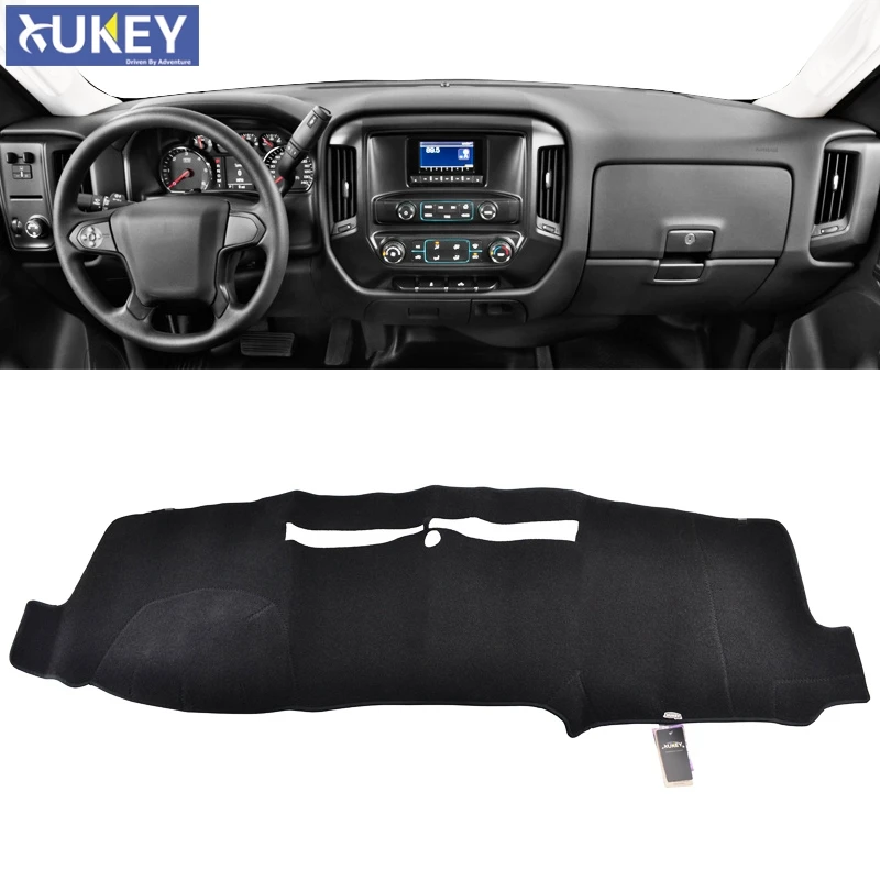 Xukey Dash Mat Dashmat Dashboard Cover Sun Shade Dash Board Carpet For Chevrolet Silverado 1500 2500 3500 Sierra 2014 - 2018
Xukey Dash Mat Dashmat Dashboard Cover Sun Shade Dash Board Carpet For Chevrolet Silverado 1500 2500 3500 Sierra 2014 - 2018
