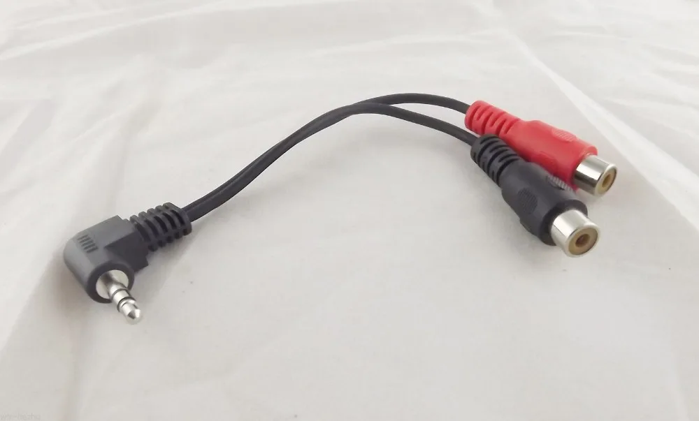 1pcs 3.5mm 1/8" Male Stereo Right Angled To 2 RCA Female Audio Y Video Adapter Cable 15cm
1pcs 3.5mm 1/8" Male Stereo Right Angled To 2 RCA Female Audio Y Video Adapter Cable 15cm