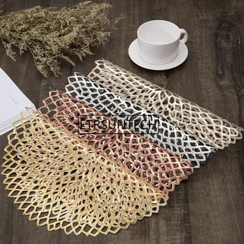PVC Placemat For Dining Table Plastic Hollow Pad Round Baroque Mediterranean Coaster Pads Table Bowl Mats Home Decoration
PVC Placemat For Dining Table Plastic Hollow Pad Round Baroque Mediterranean Coaster Pads Table Bowl Mats Home Decoration