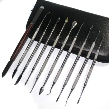 10Pcs/Set Stainless Steel Dentist Lab Tools Kit Teeth Wax Carving Instruments AU
10Pcs/Set Stainless Steel Dentist Lab Tools Kit Teeth Wax Carving Instruments AU