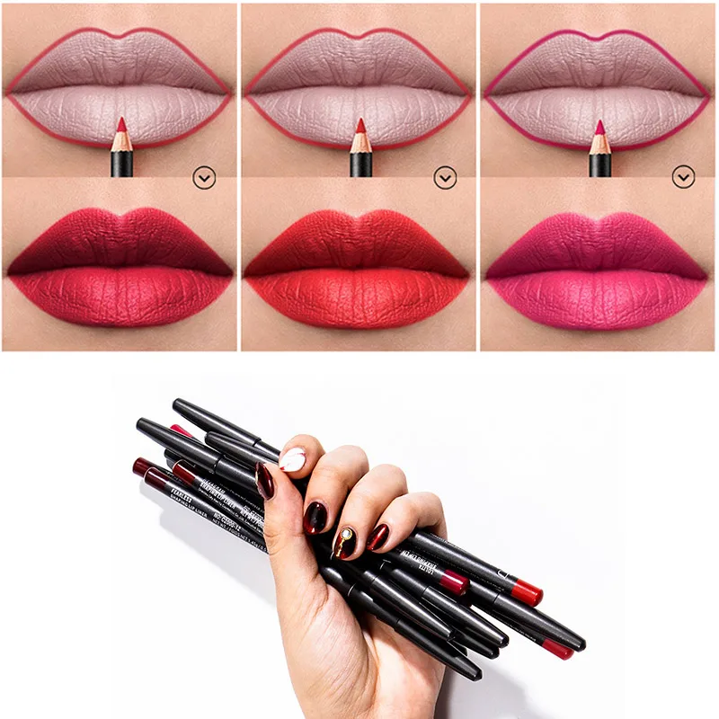 6PC/Set Matte Lip Liner Pencil Long Lasting Waterproof Lipliner Pen Red Pigment Color Makeup Cosmetics Lip Liner Nude Makeup Kit
6PC/Set Matte Lip Liner Pencil Long Lasting Waterproof Lipliner Pen Red Pigment Color Makeup Cosmetics Lip Liner Nude Makeup Kit