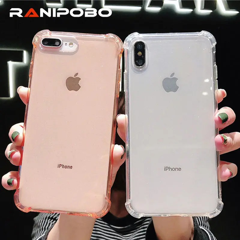 Deluxe simple solid color flash phone case for iPhone 8 7 6 6S Plus transparent protection back case for iPhone X XS Max XR case
Deluxe simple solid color flash phone case for iPhone 8 7 6 6S Plus transparent protection back case for iPhone X XS Max XR case