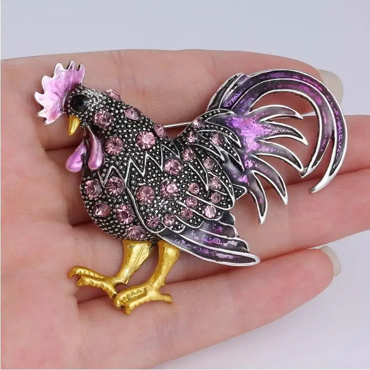 Promotion Luxury Cock Rhinestone Brooch Brincos Sweater Pin Badge Pet Memorial Jewelry Scarf buckle Bijoux Christmas gift X1034
Promotion Luxury Cock Rhinestone Brooch Brincos Sweater Pin Badge Pet Memorial Jewelry Scarf buckle Bijoux Christmas gift X1034