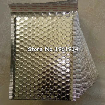 16*20cm (6.3x7.87inch) 20pcs Silver Padded Shipping Envelope Metallic Bubble Mailer Aluminum Foil Gift Bag Packing Wrap
16*20cm (6.3x7.87inch) 20pcs Silver Padded Shipping Envelope Metallic Bubble Mailer Aluminum Foil Gift Bag Packing Wrap