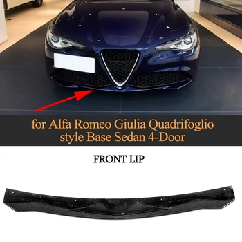 Carbon Fiber Front Bumper Lip for Alfa Romeo Giulia Quadrifoglio Base Sedan 4-Door 2015 - 2018 Chin Protector Apron Splitters
Carbon Fiber Front Bumper Lip for Alfa Romeo Giulia Quadrifoglio Base Sedan 4-Door 2015 - 2018 Chin Protector Apron Splitters
