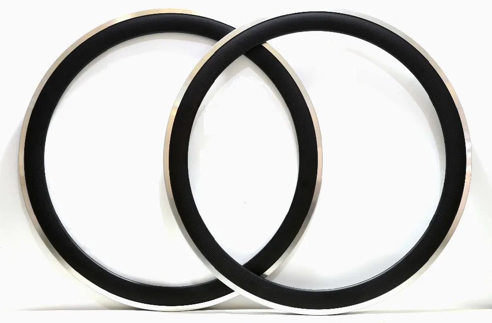 700C 23mm Width Alloy brake surface carbon rims 50mm depth Clincher Road Bike single Rim 3k/UD matte finish customizable decal
700C 23mm Width Alloy brake surface carbon rims 50mm depth Clincher Road Bike single Rim 3k/UD matte finish customizable decal