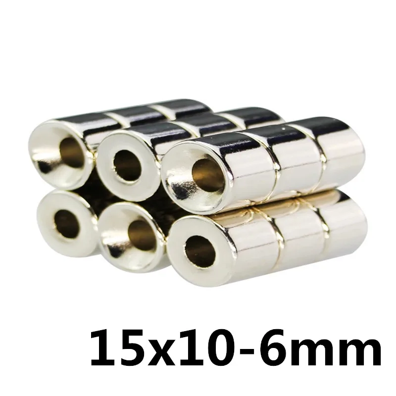 5pcs 15x10-6 Strong Ring Round Magnets 15*10 size 15x10mmEarth Neodymium Circular Permanent countersunk Magnet 15x10mm
5pcs 15x10-6 Strong Ring Round Magnets 15*10 size 15x10mmEarth Neodymium Circular Permanent countersunk Magnet 15x10mm