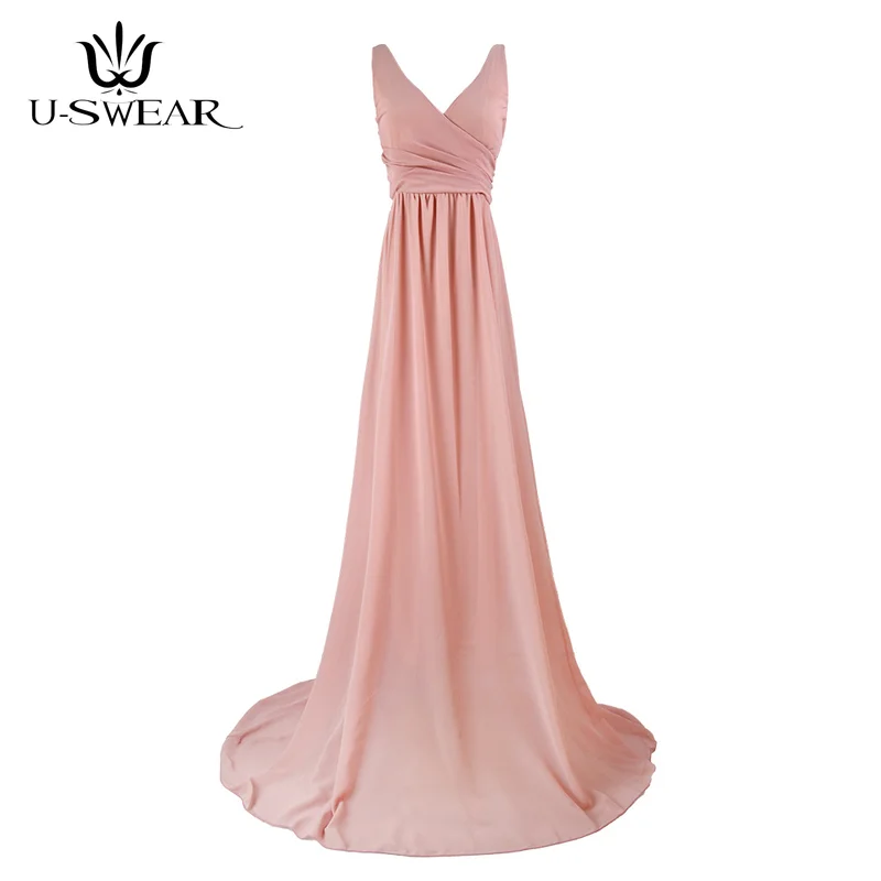 U-SWEAR Sexy Deep V-Neck Sleeveless Backless Long Slim Chiffon Evening Dresses Party Prom Formal Gowns Vestidos Robe De Soiree
U-SWEAR Sexy Deep V-Neck Sleeveless Backless Long Slim Chiffon Evening Dresses Party Prom Formal Gowns Vestidos Robe De Soiree