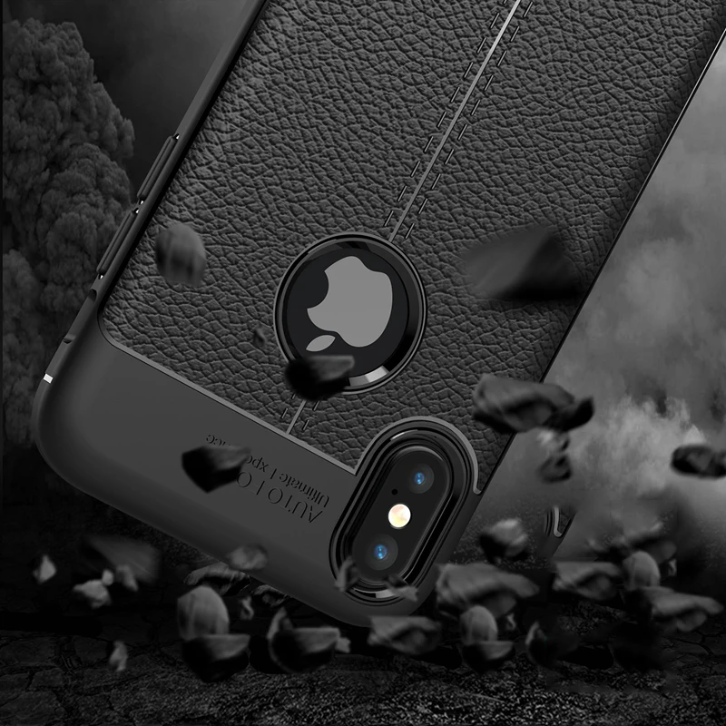 Фото Роскошный DropProof Мягкий силиконовый чехол для iphone X XR XS MAX 7 8 6 6S Plus 5 5S SE