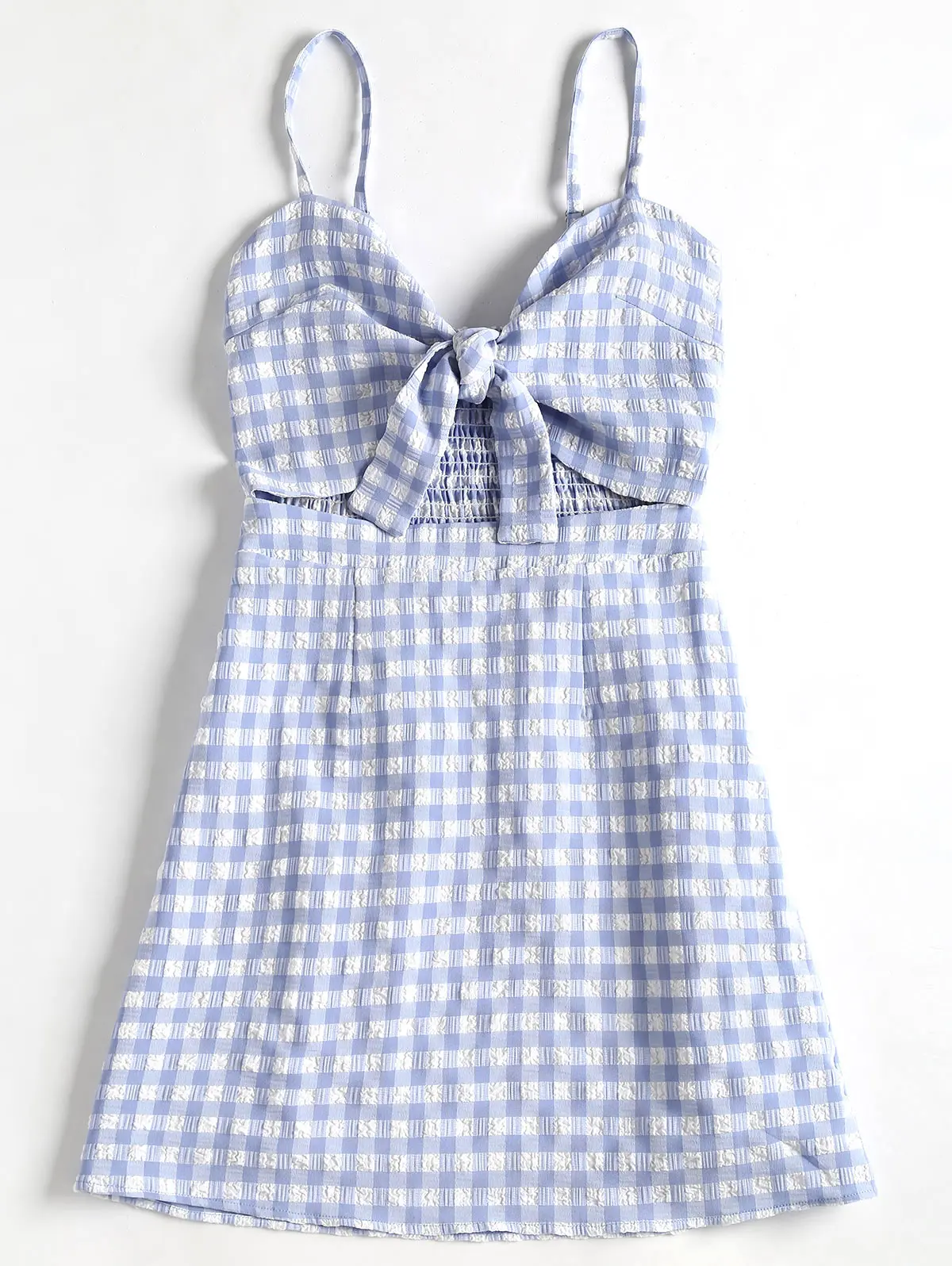 ZAFUL Smocked Plaid Cami Dress Women Summer Spaghetti Strap Sleeveless Mini Dress Vestidos 2018 Sweet Girl Dresses Robe Female
ZAFUL Smocked Plaid Cami Dress Women Summer Spaghetti Strap Sleeveless Mini Dress Vestidos 2018 Sweet Girl Dresses Robe Female