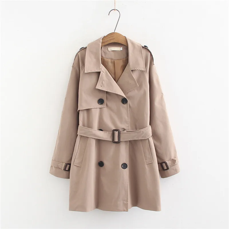 WSYORE Trench Coat Women Large Size Double-breasted Mid-long Trench Coat 2019 New Spring Brief Windbreaker Mid-long Coats NS981
WSYORE Trench Coat Women Large Size Double-breasted Mid-long Trench Coat 2019 New Spring Brief Windbreaker Mid-long Coats NS981