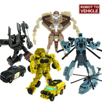 6.5cm Transformation Mini Cars Kid Classic Robot Car Toys For Children Action & Toy Figures Plastic Gifts
6.5cm Transformation Mini Cars Kid Classic Robot Car Toys For Children Action & Toy Figures Plastic Gifts